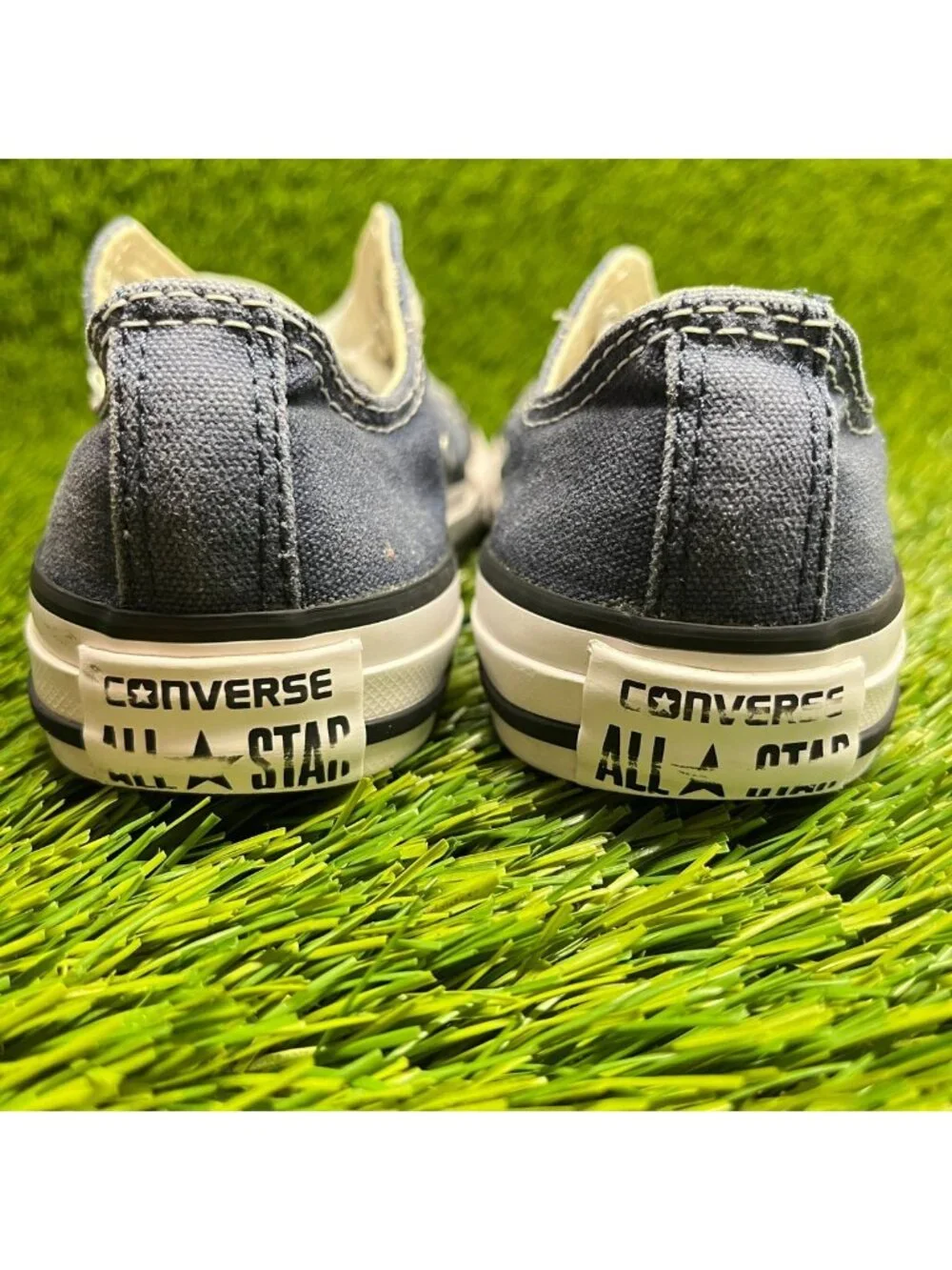Converse Chuck Taylor All Star OX Low Boys Size 12C Blue Athletic Shoes Sneakers